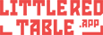 The Little Red Table App Logo